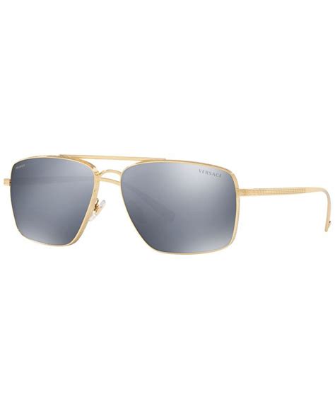 Versace Men's Polarized Sunglasses, VE2216 61 